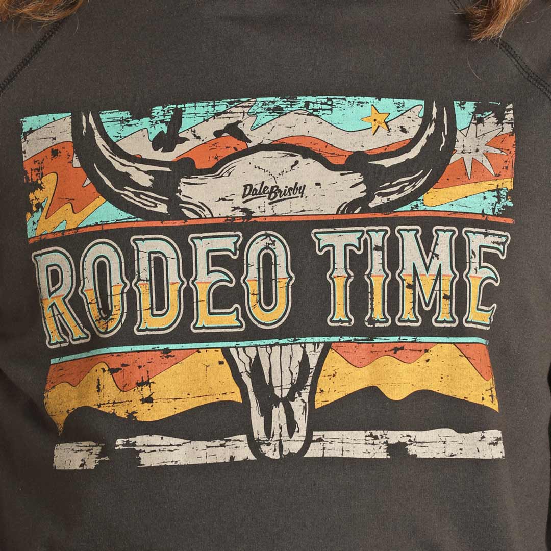 Rock & Roll Cowboy Men's Rodeo Time Graphic Hoodie