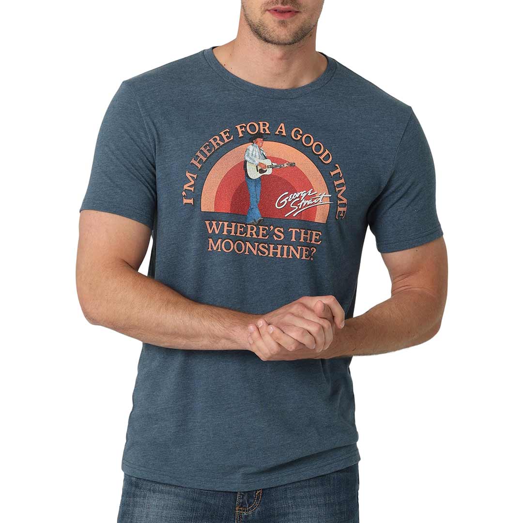 Wrangler Men's George Strait Moonshine T-Shirt
