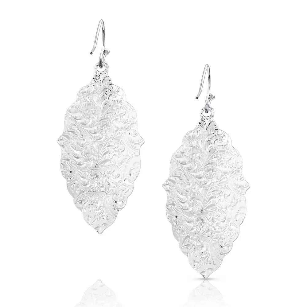 Montana Silversmiths Best Reflection Mirror Earrings