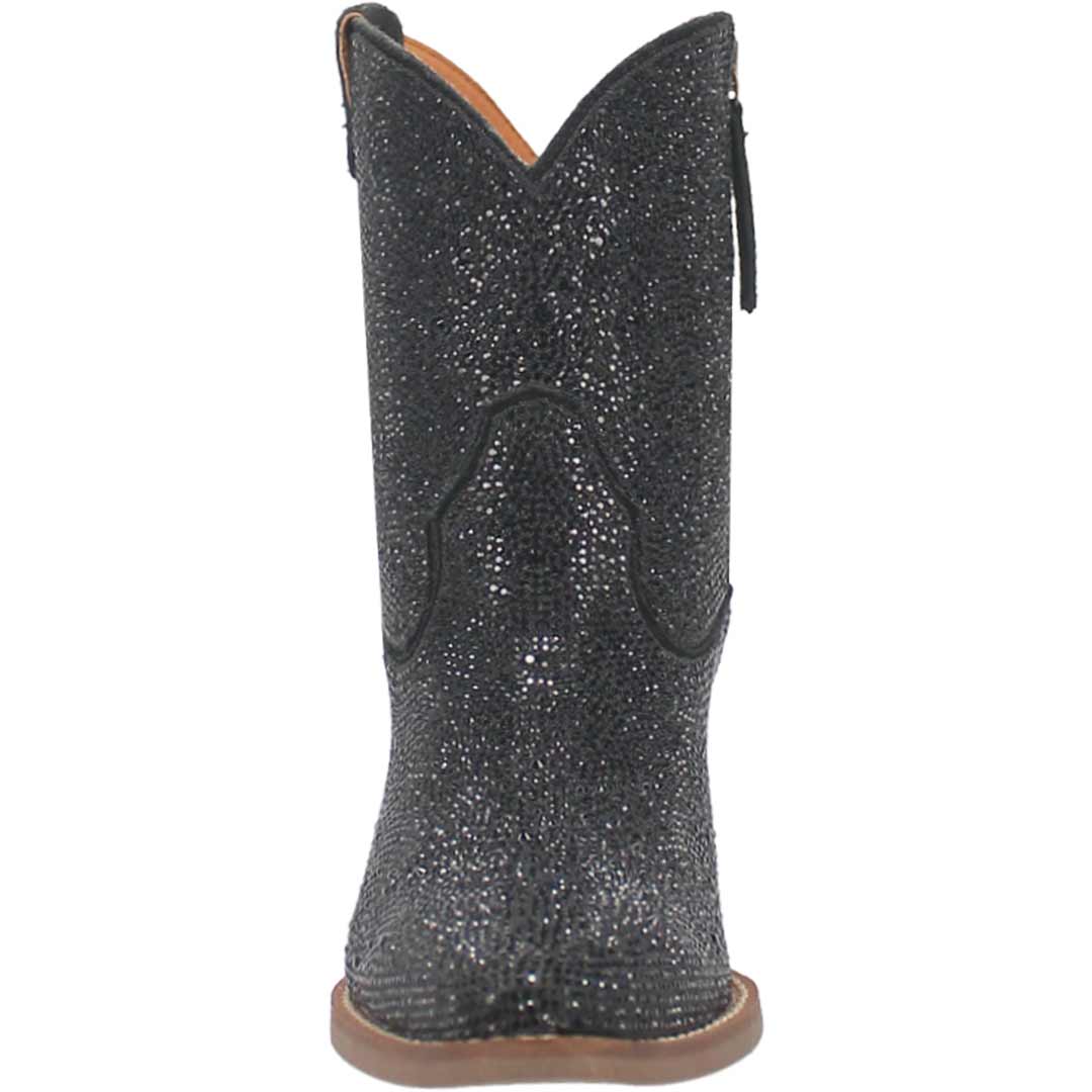 Dingo Women's Rhinestone Cowgirl Leather Cowgirl Booties