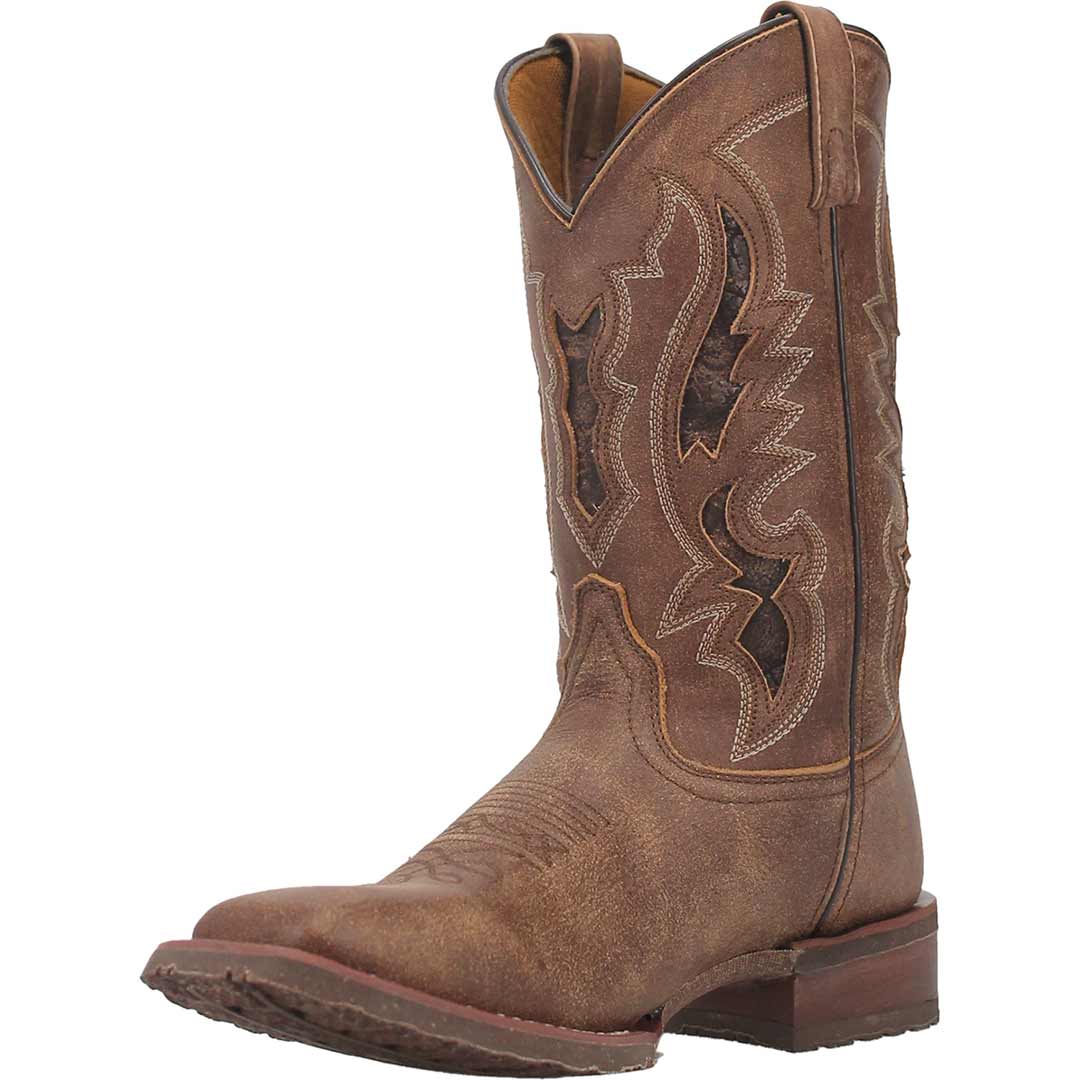 Men's Cowhide Leather Heel Martin Boots