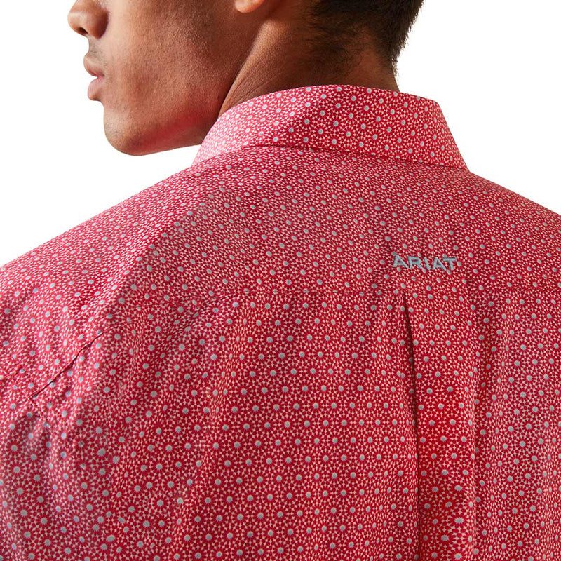 Ariat Men's Iain Fitted Short Sleeve Button-Down Shirt