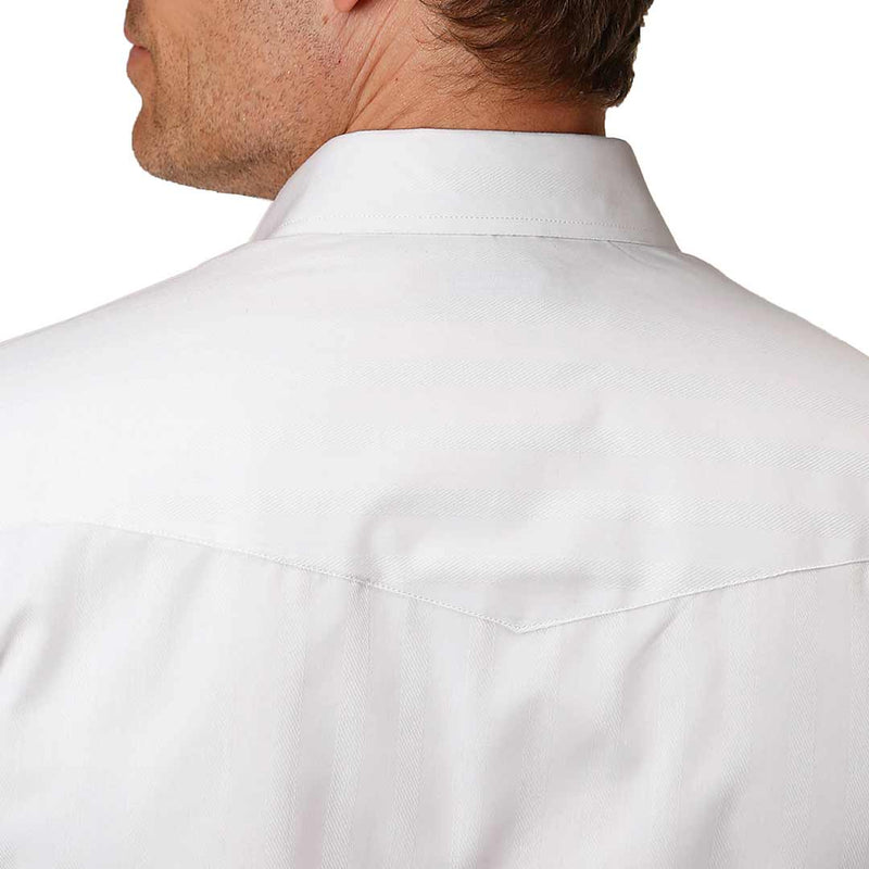 Roper Men's Solid White Snap Shirt