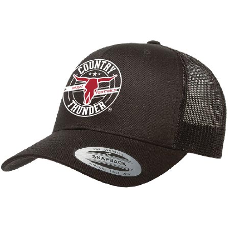 Country Thunder Circle Logo Snap Back Cap