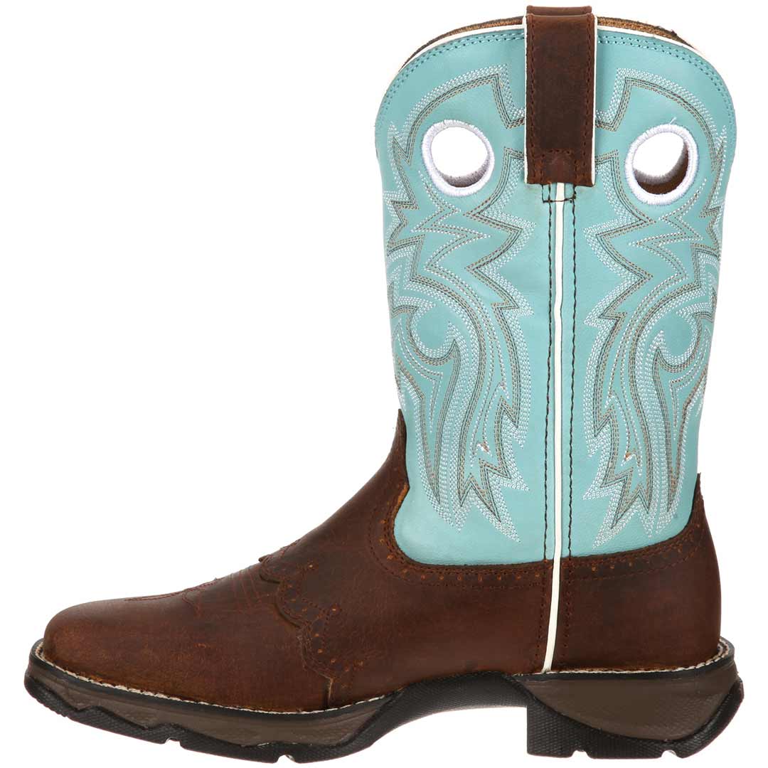 Durango Women's Powder N' Lace Saddle Cowgirl Boots