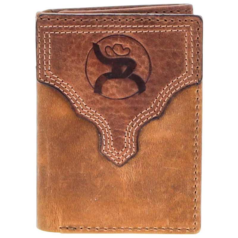 Hooey Brands Men's Roughy Canyon Trifold Wallet