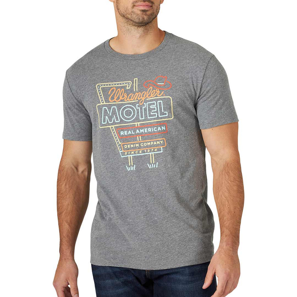 Wrangler Men's Motel Logo Graphic T-shirt