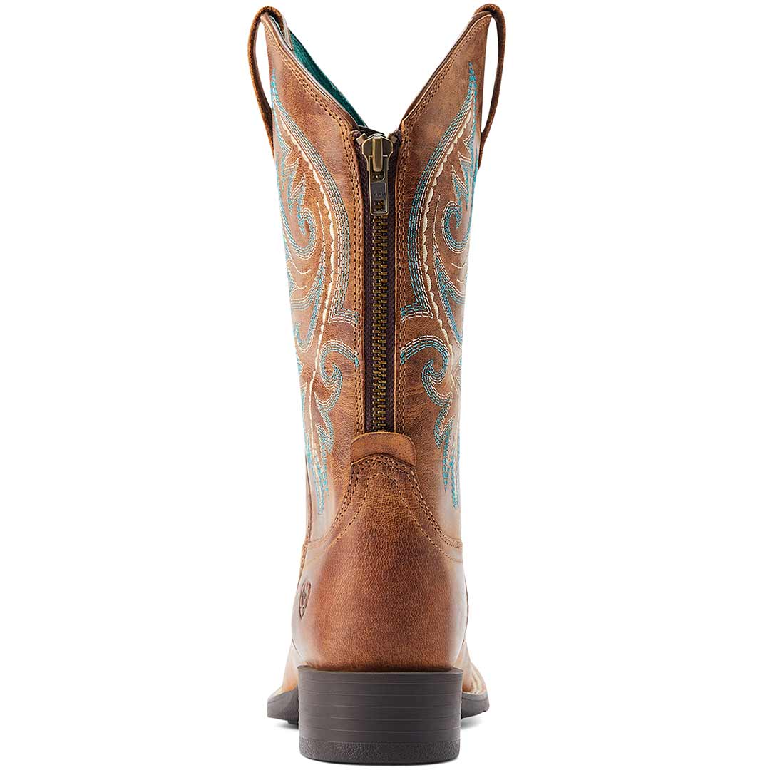 Ariat Women's Round Up Back Zip Cowgirl Boots