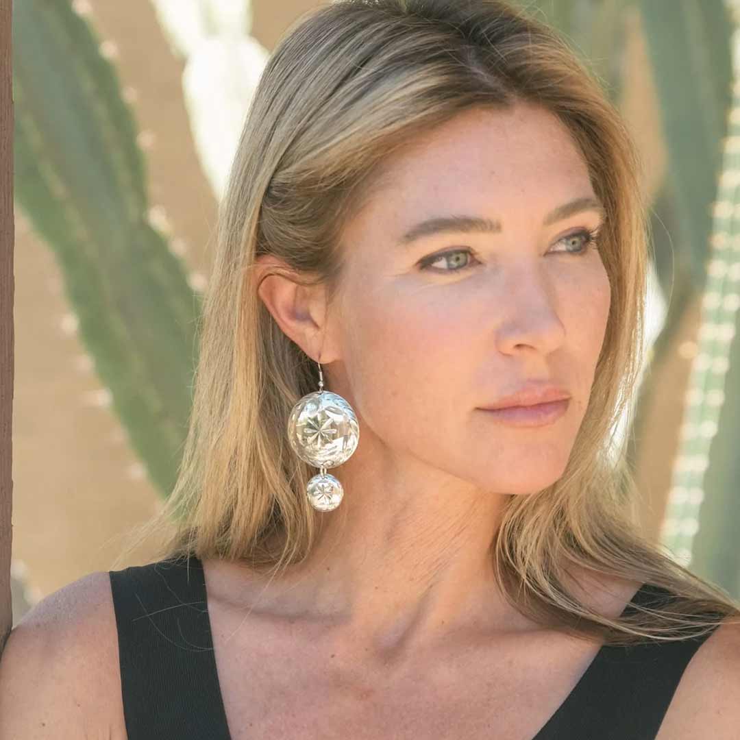 Vogt Silversmiths The Crystal Statement Earrings