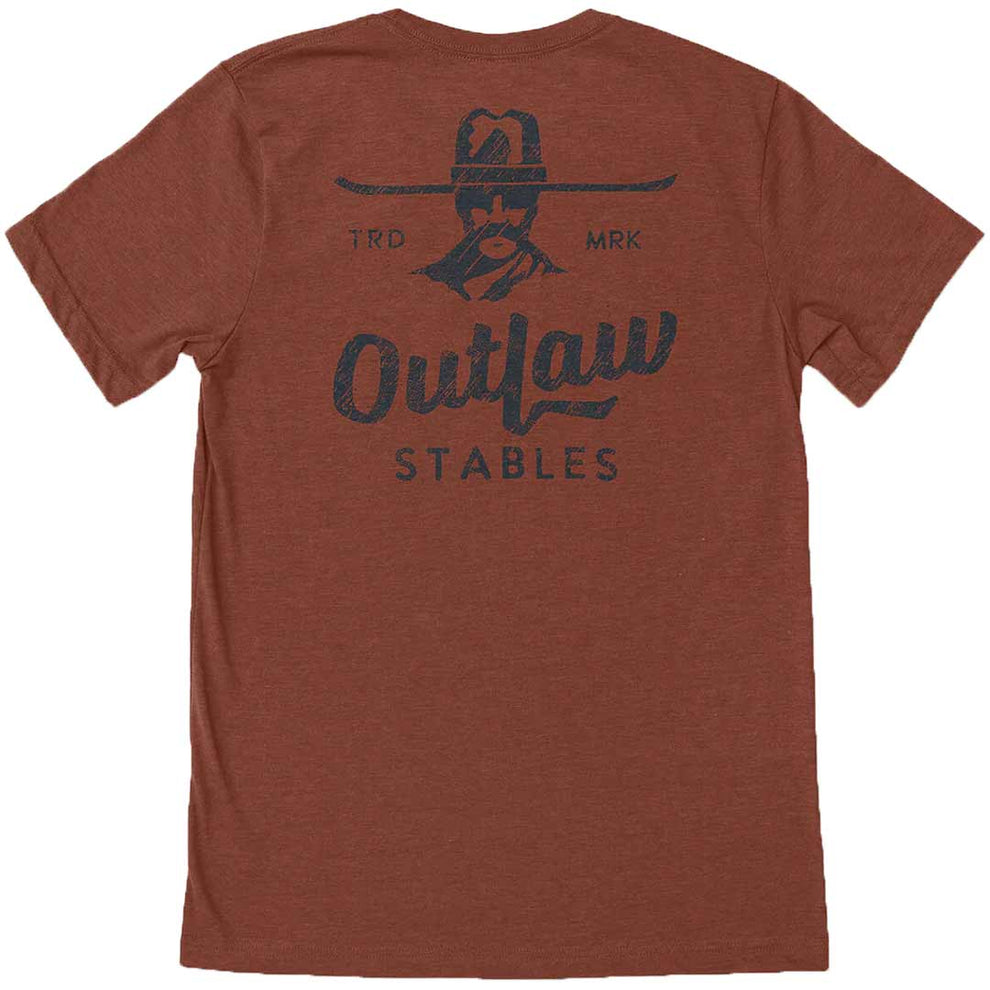 Cowboy Cool Men's Outlaw Stables T-Shirt