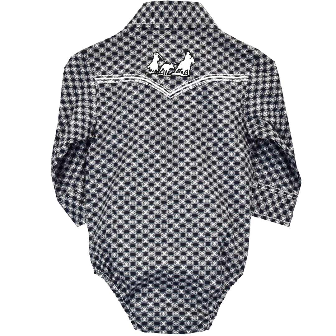Cowboy Hardware Baby Boys' Circle Print Bodysuit