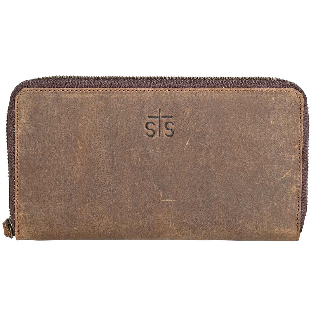 STS Ranchwear Cowhide Bentley Wallet