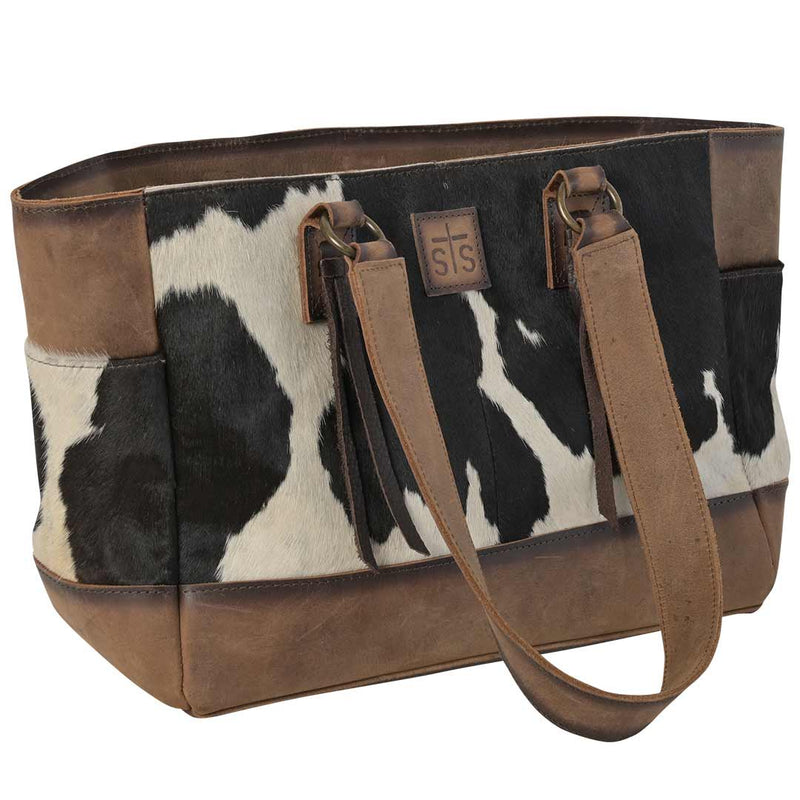 STS Ranchwear Cowhide Montana Tote Bag