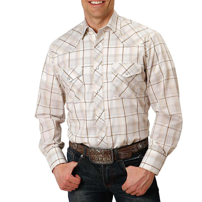 Roper Men's Plaid Snap Shirt