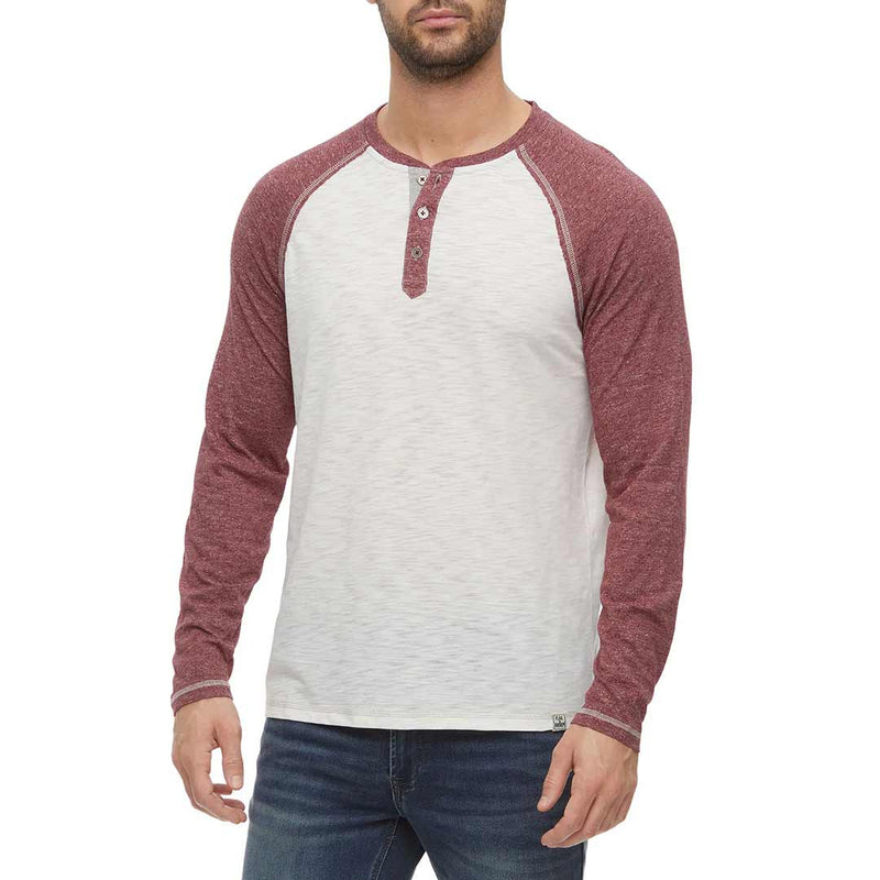 Flag & Anthem Men's Eastpoint Slub Raglan Henley