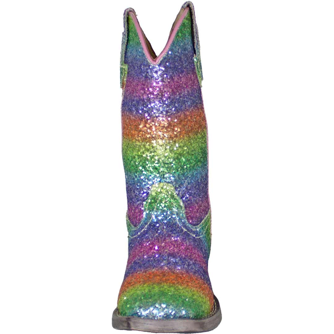 Roper Girls' Glitter Galore Cowgirl Boots