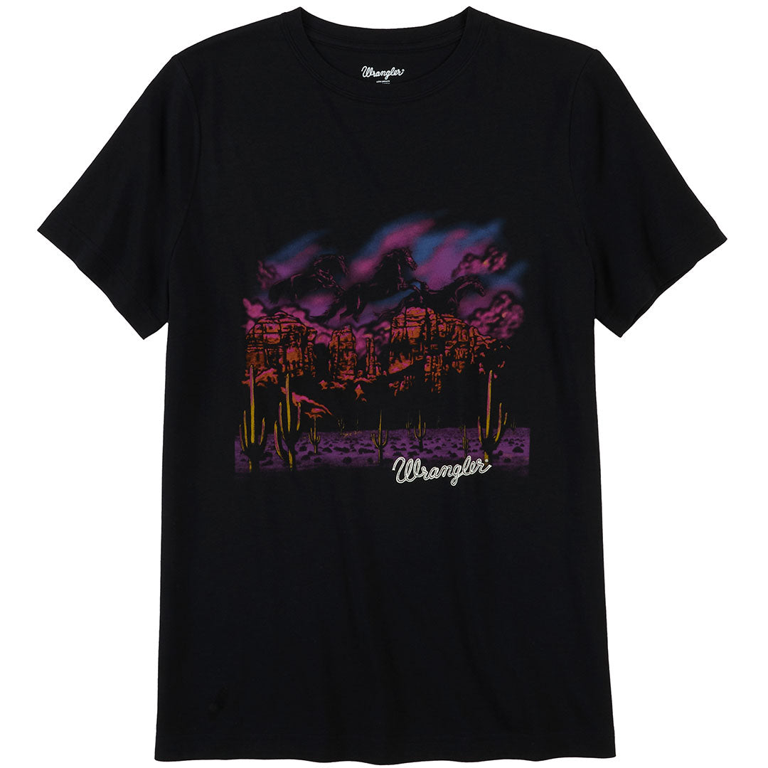 Wrangler Women's Retro Desert Night Graphic T-Shirt