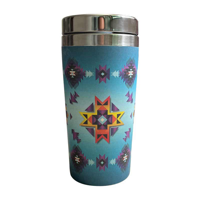 Canadian Distributors Aztec Pattern Travel Mug