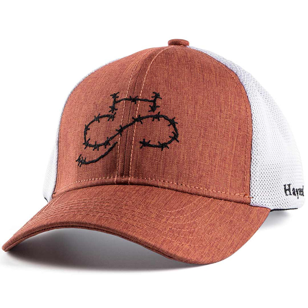 Hayseed Men's Barbed Wire Logo Snap Back Cap