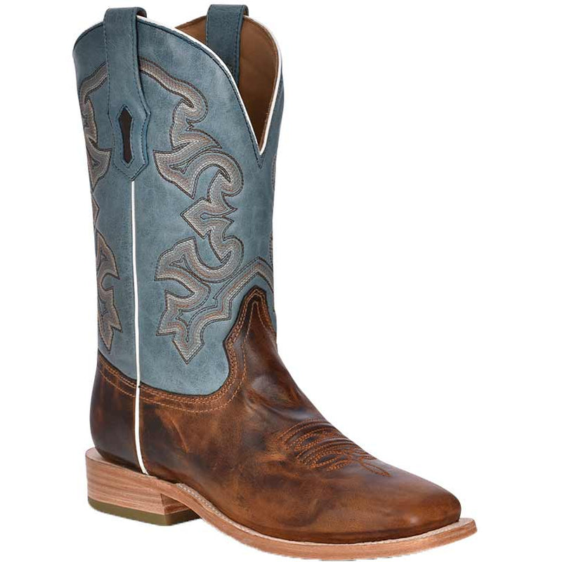 Corral Boot Co. Men's Embroidered Square Toe Cowboy Boots