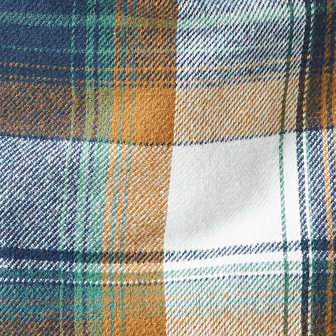 Wrangler Men's Sherpa Lined Flannel Shirt Jacket