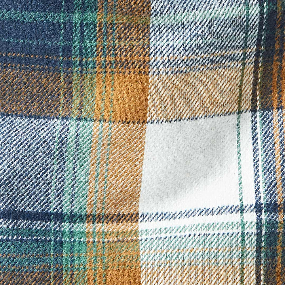 Wrangler Men's Sherpa Lined Flannel Shirt Jacket