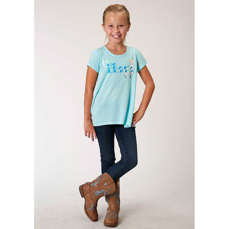 Roper Girl's "No Drama Llama" Graphic T-shirt