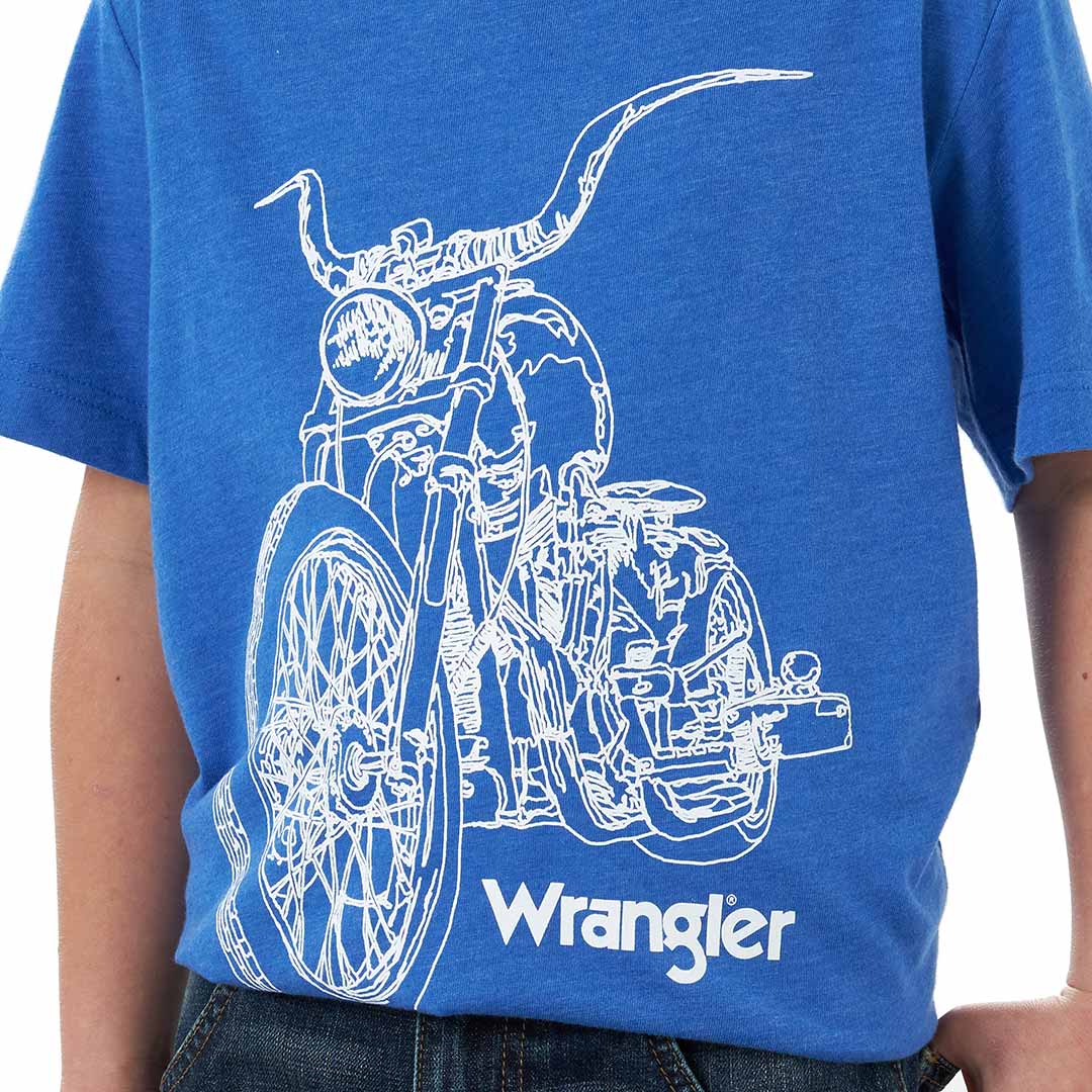 Wrangler Boy's Motorcycle Graphic T-shirt