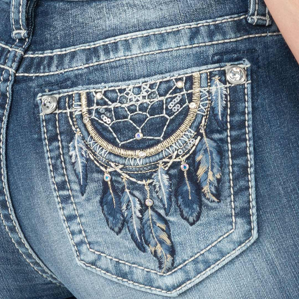 Miss Me Women's Dreamy Catcher Bootcut Jeans