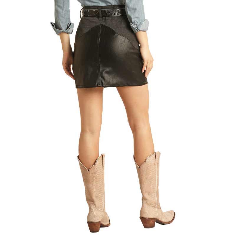 Rock & Roll Denim Women's Western Yoke Skirt
