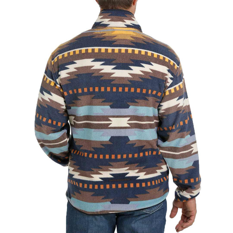 Cinch Men's Aztec Polar Fleece Pullover