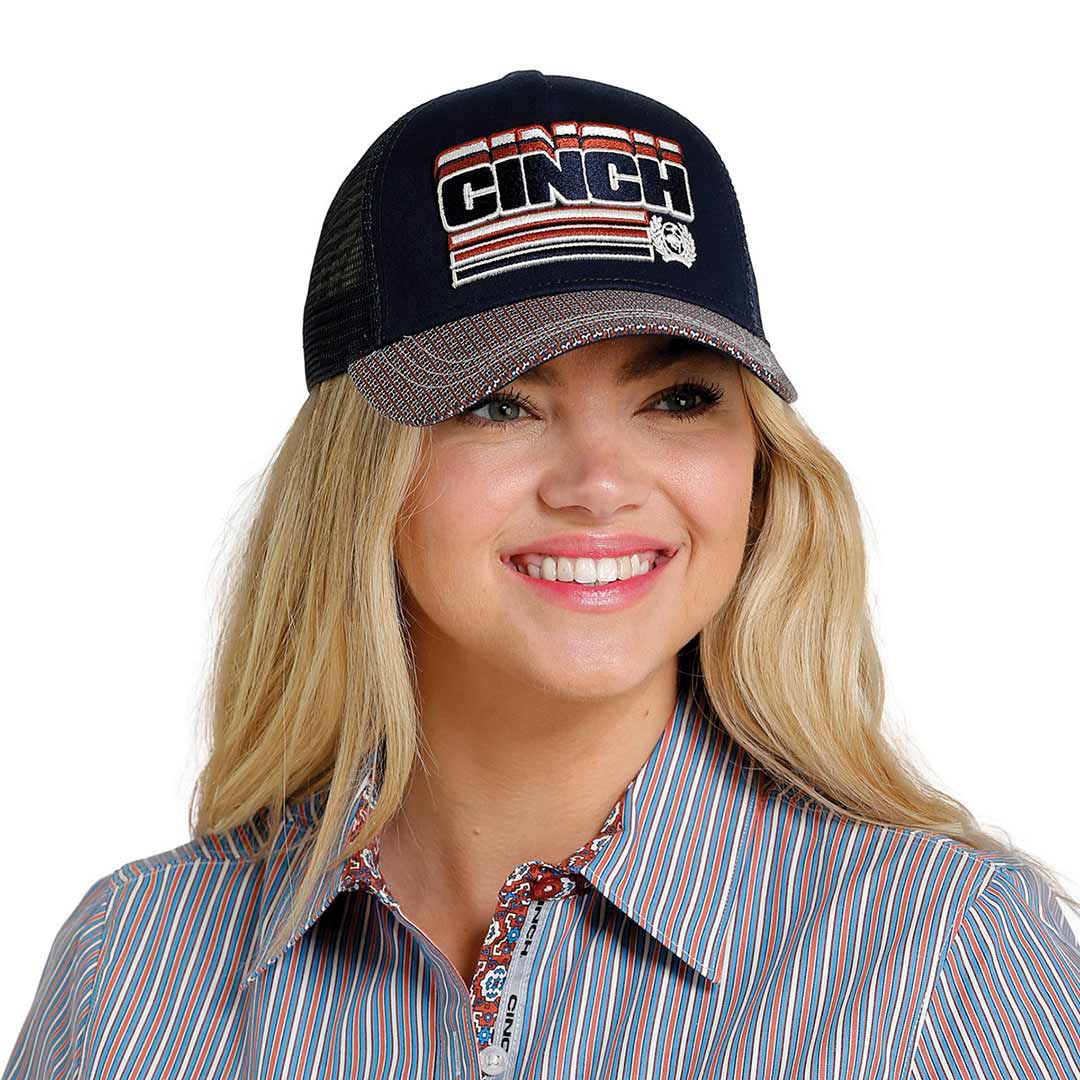Cinch Women's Bold Logo Snap Back Cap