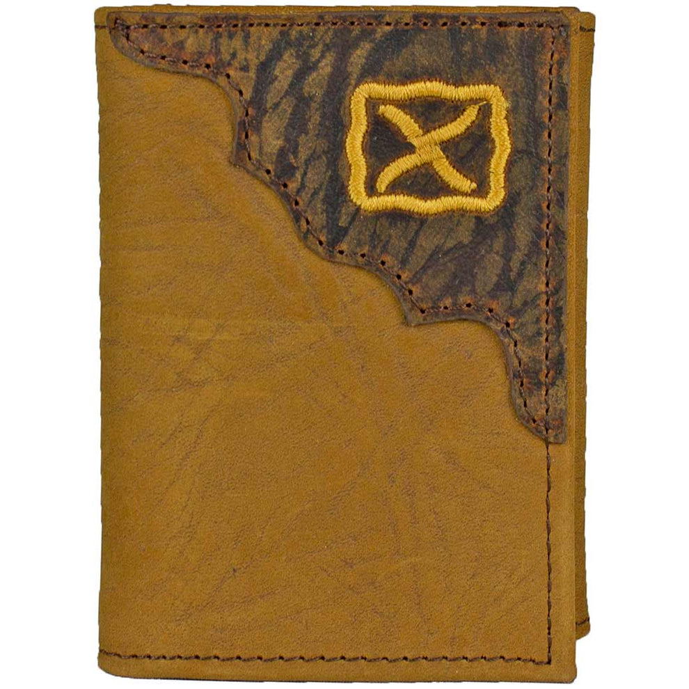 Twisted X Men's Distressed Suede Trifold Wallet