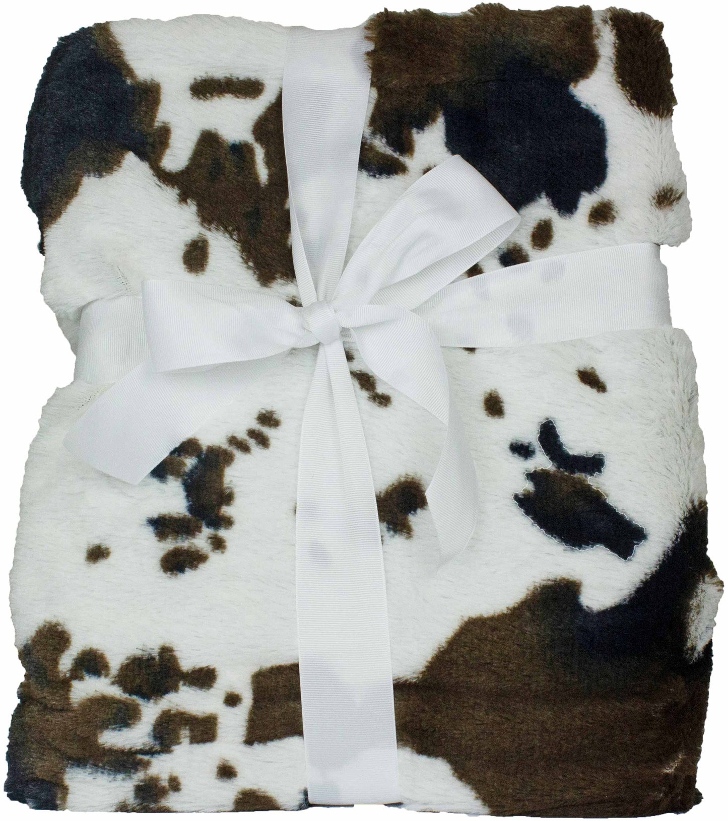 Calgary Stampede Cow Print Throw Blanket