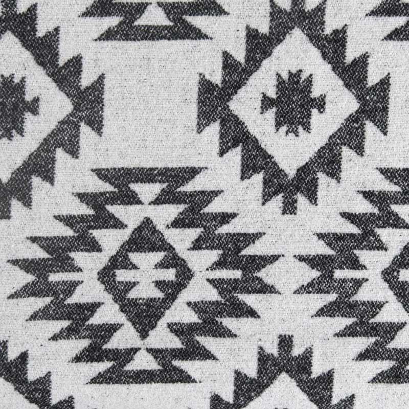 Hi End Accents Southwest Design Throw with Sherpa Backing