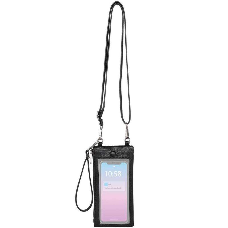 Montana West Hair-On-Hide Phone Crossbody