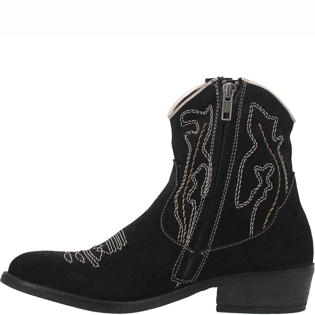 Dingo Women's Daisy Mae Leather Cowgirl Booties