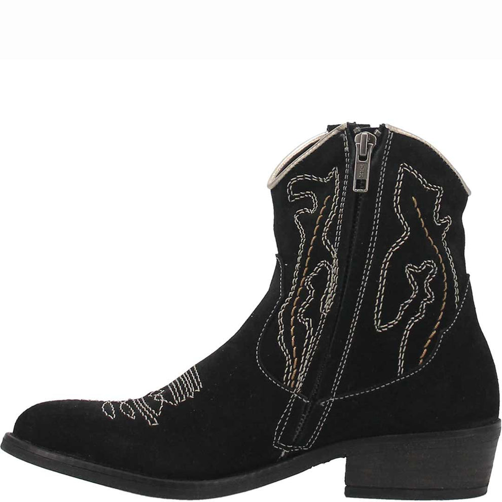 Dingo Women's Daisy Mae Leather Cowgirl Booties
