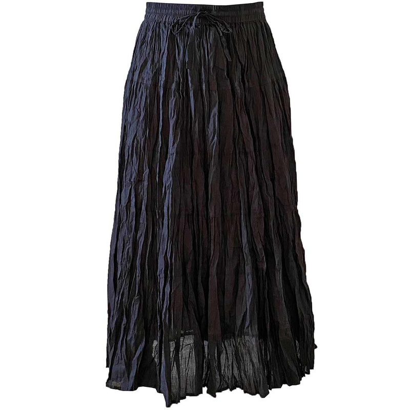 Wondrous Art Wear Women's Solid Tiered Skirt