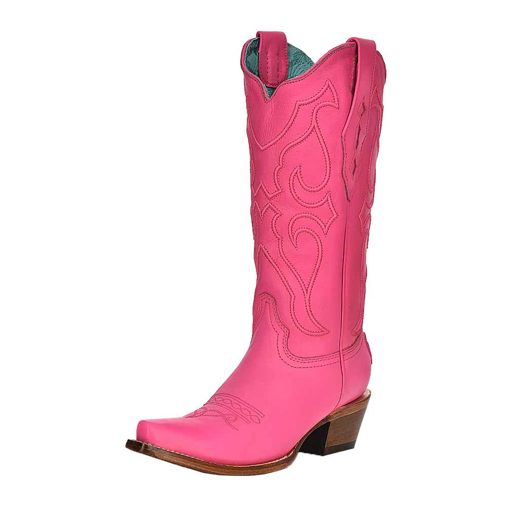 Pink cowgirl boots size 4 online