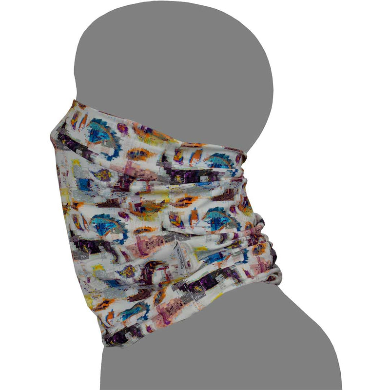 Watuko Headgear Pixel Print Bamboo Multifunction Tube