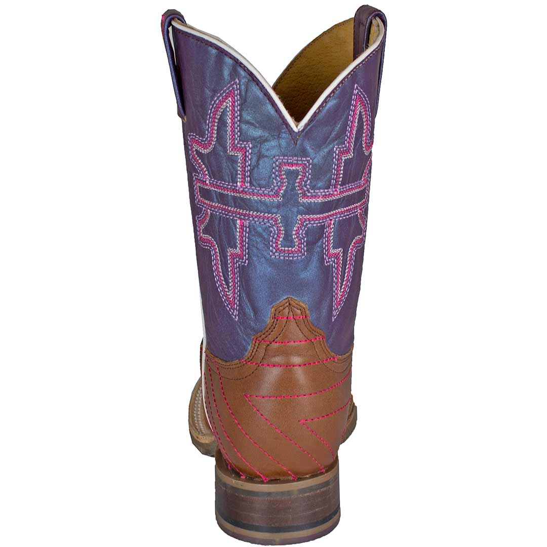Tin Haul Girls' Unicorn Sole Cowgirl Boots
