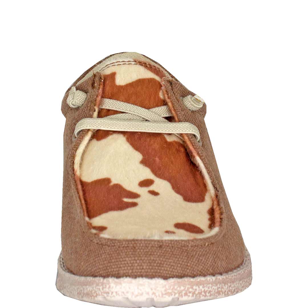 Roper Women's Hair-On-Hide Slip-On Shoes