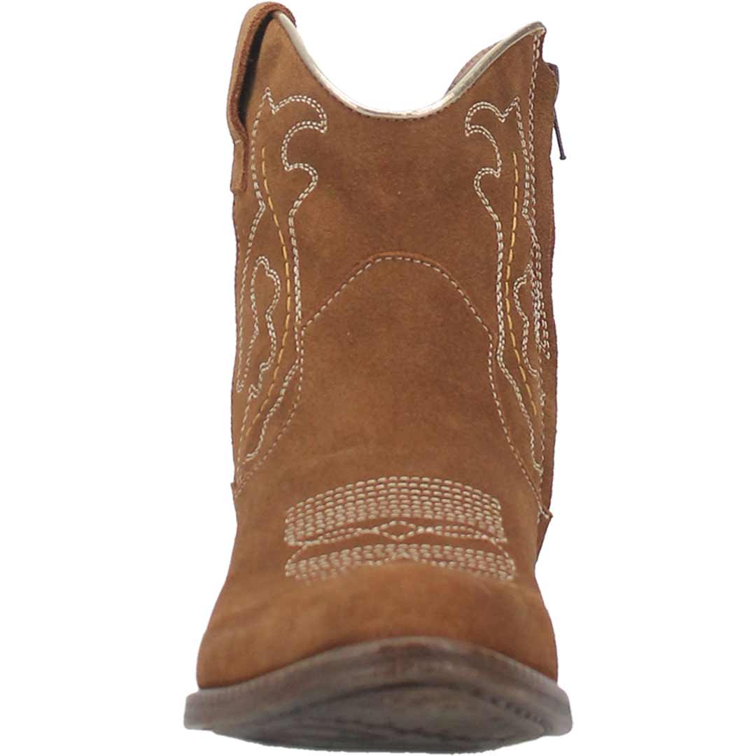 Dingo Women's Daisy Mae Leather Cowgirl Booties