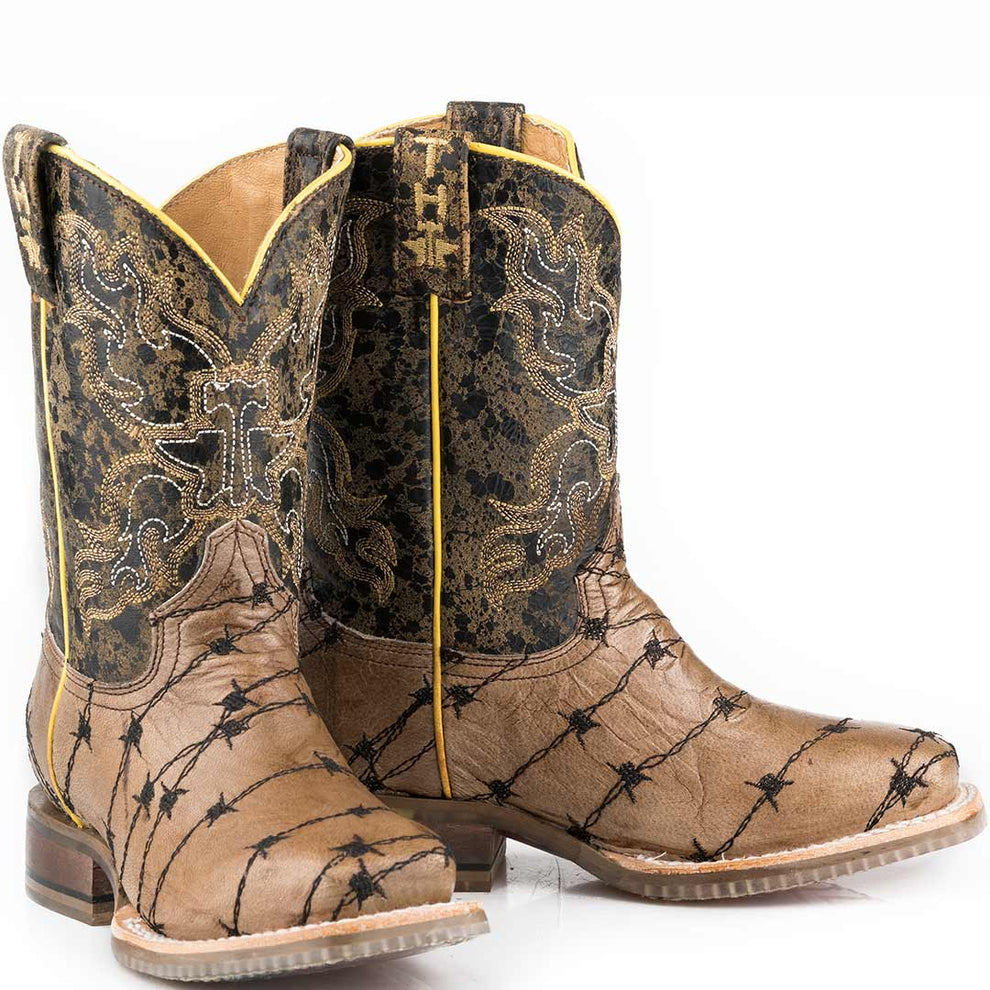 Tin Haul Youth Boys' Grab the Bull Cowboy Boots Lammle's Lammle's