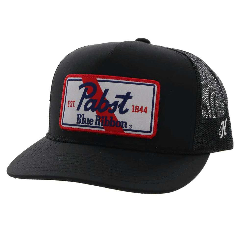 Hooey Brands Men's Pabst Blue Ribbon Logo Snap Back Cap