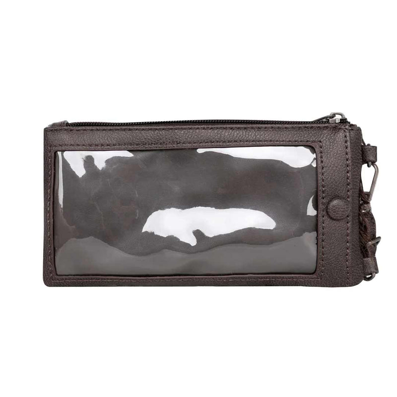 Montana West Hair-On-Hide Phone Crossbody