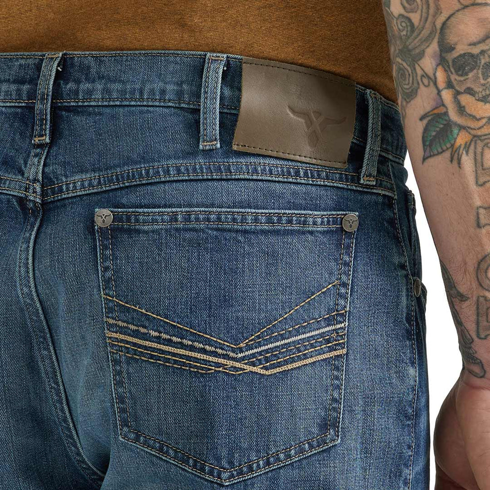 Wrangler Men's 20X No. 42 Vintage Slim Fit Bootcut Jeans