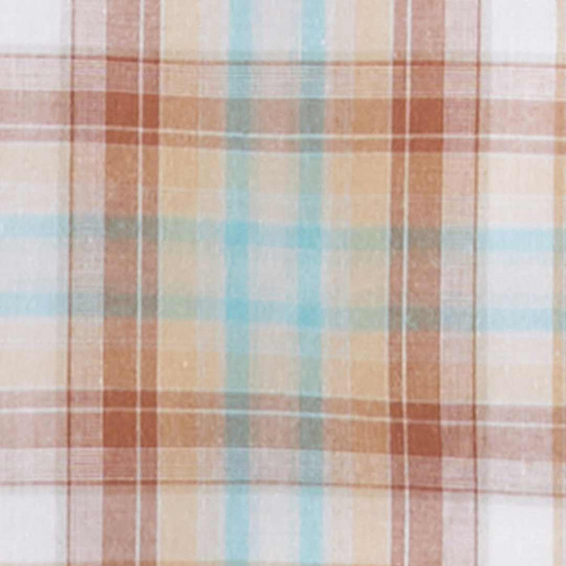 Wrangler Boys' Retro Sawtooth Pocket Plaid Snap Shirt