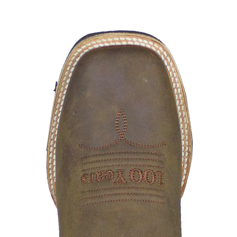 Roper Men's 100 Years of Chuckwagons Square Toe Cowboy Boots